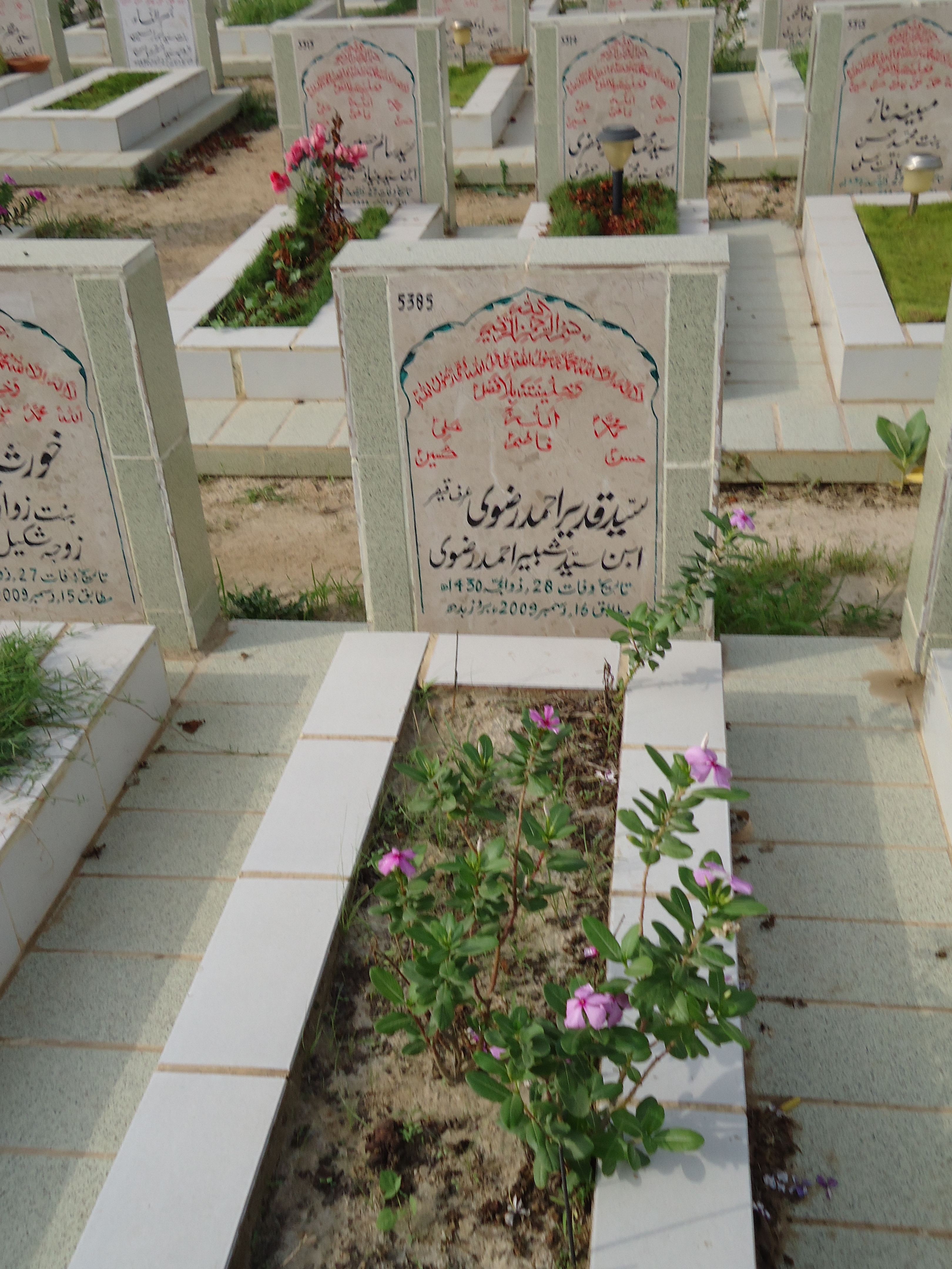 5385 – Syed Qadeer Ahmed Rizvi